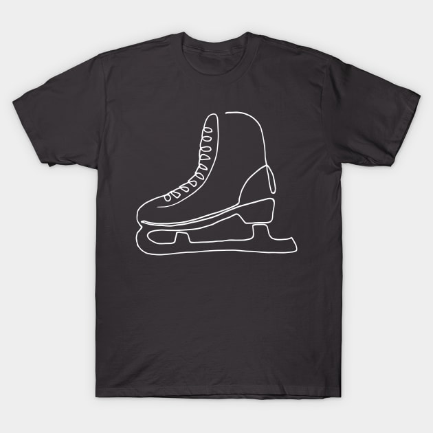 One line skate T-Shirt by COLeRIC